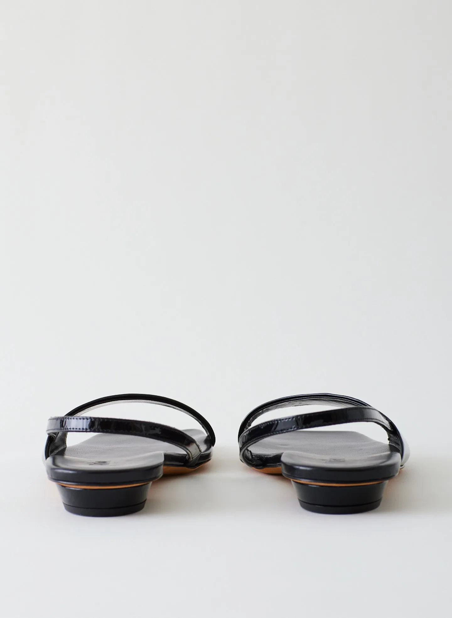 Avi Crinkle Patent Asymmetric Flat sold by Tibi product image thumbnail 4