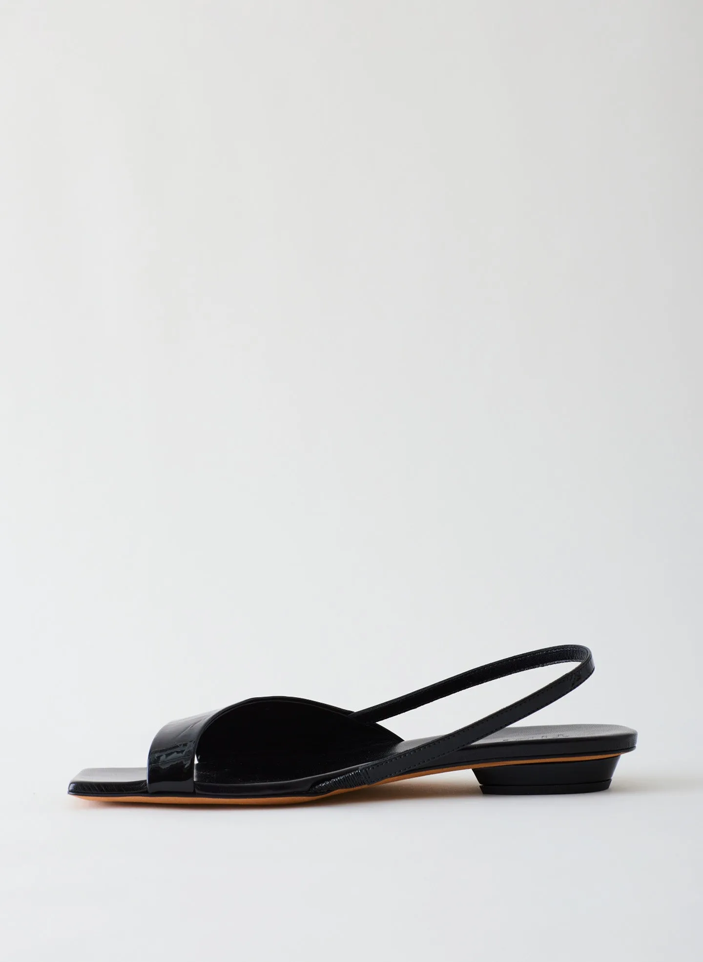 Avi Crinkle Patent Asymmetric Flat sold by Tibi product image thumbnail 2