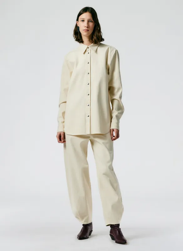 Garment Washed Twill Brancusi Jean - Regular made by Tibi