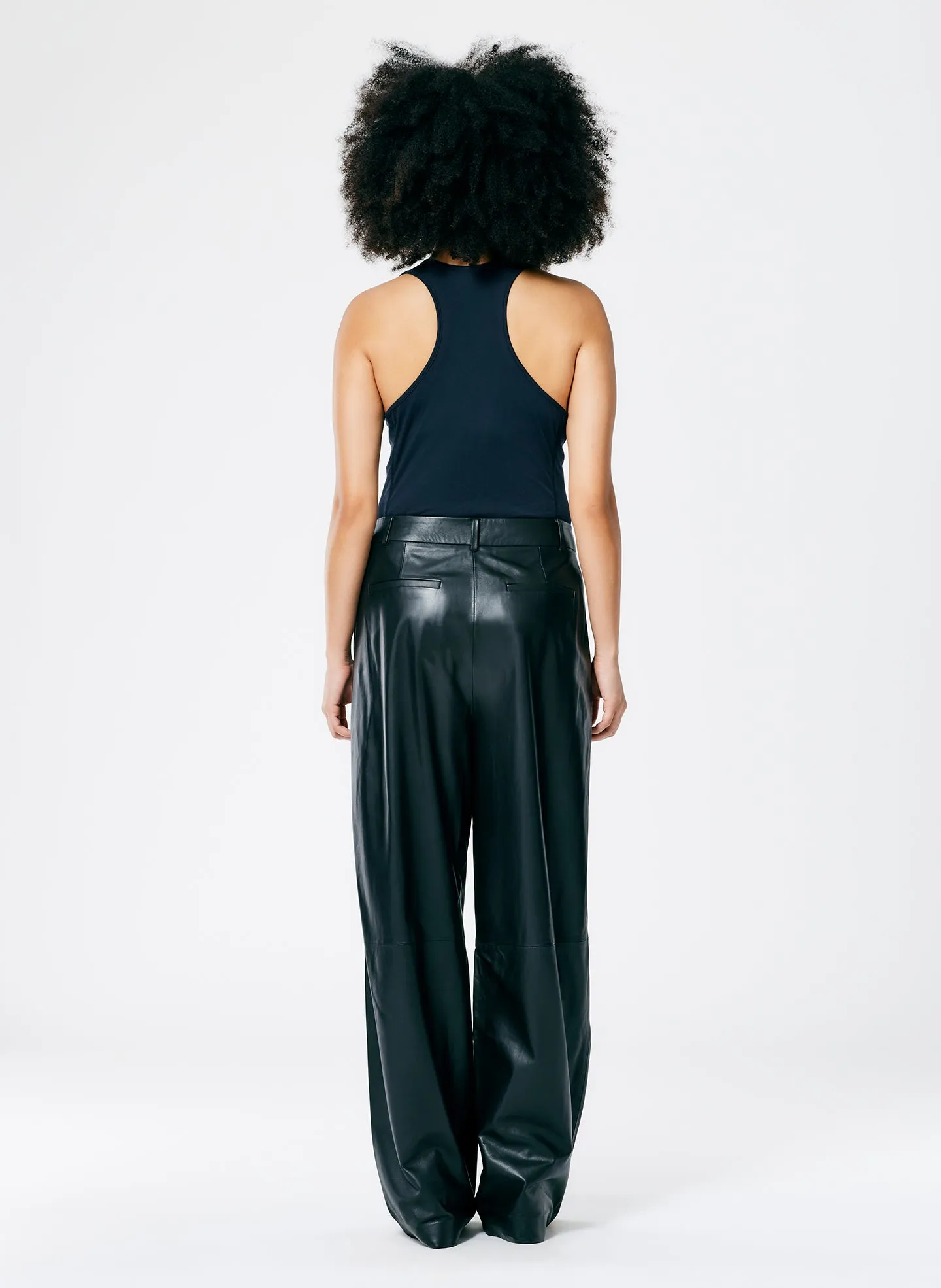 Leather Stella Pant sold by Tibi product image thumbnail 4
