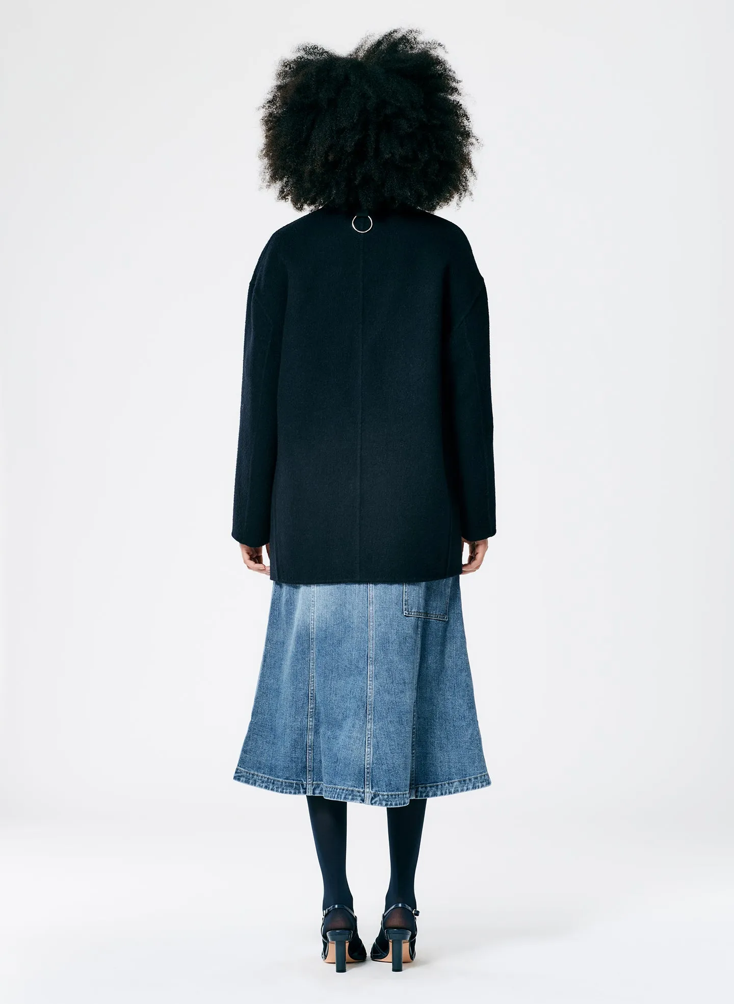 Luxe Double Faced Wool Angora Liam Blazer sold by Tibi product image thumbnail 5