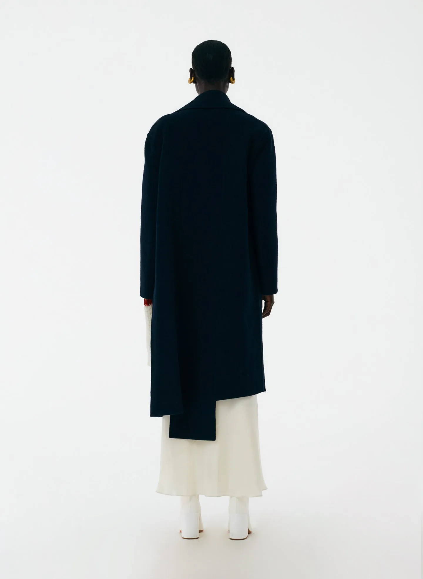 Luxe Double Faced Wool Angora Carwash Coat sold by Tibi product image thumbnail 4