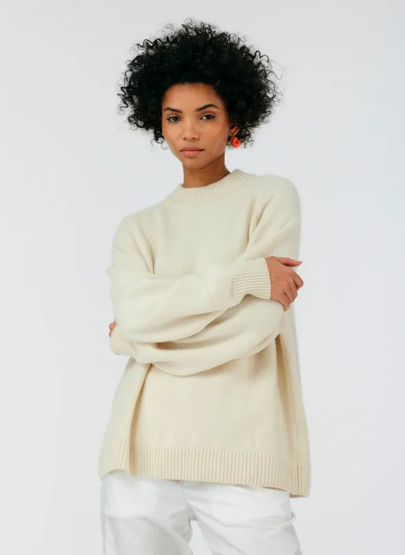 Cashmere Crewneck Oversized Sweater sold by Tibi