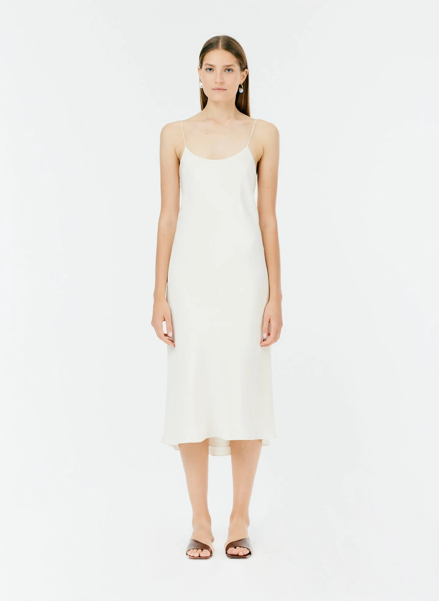 4Ply Silk Bias Slip Dress sold by Tibi