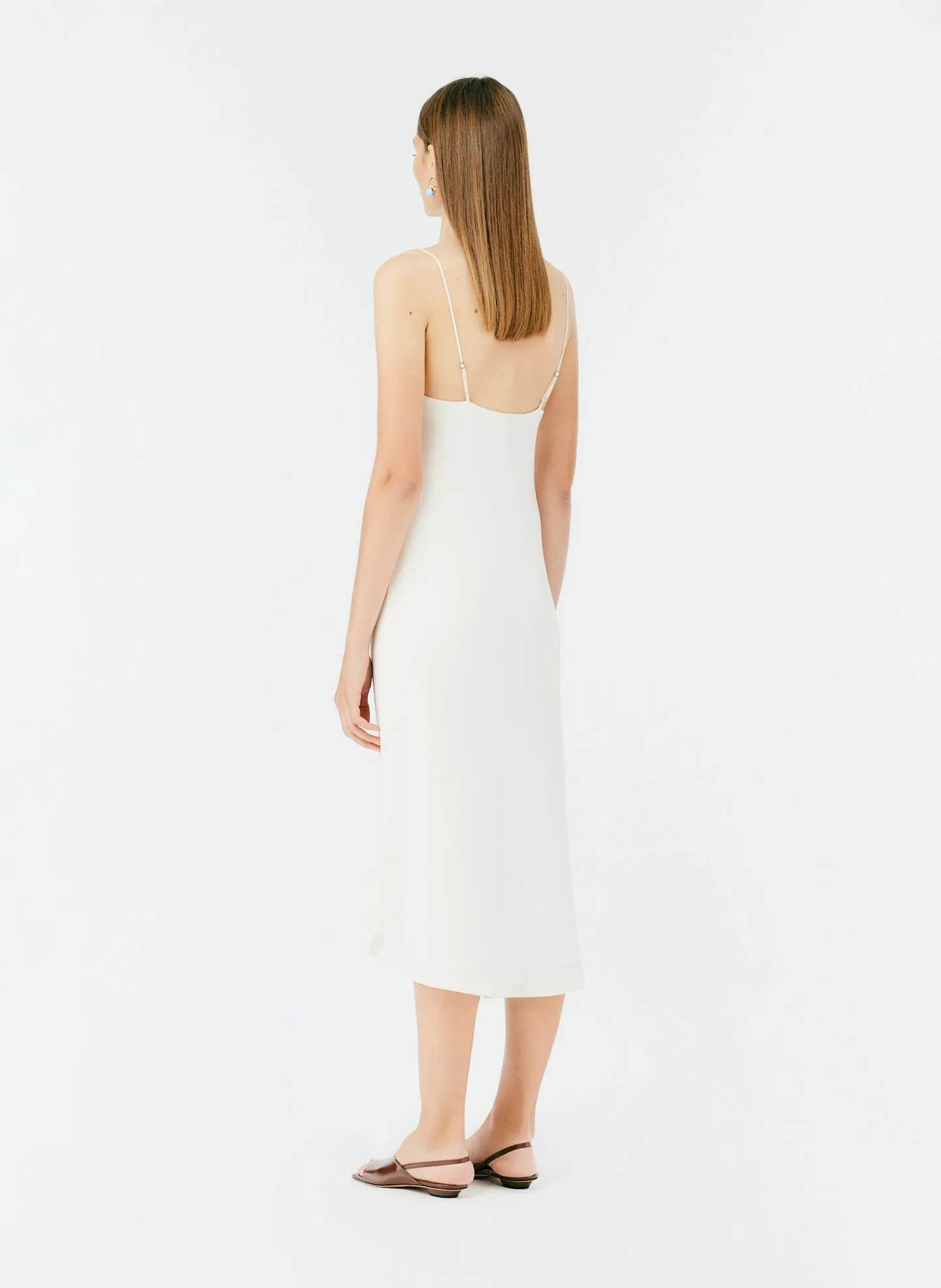 4Ply Silk Bias Slip Dress sold by Tibi product image thumbnail 4