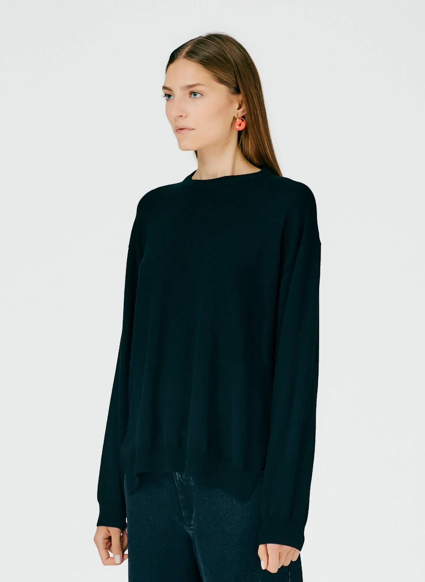 Merino Wool Sweater Combo Pullover sold by Tibi product image thumbnail 3