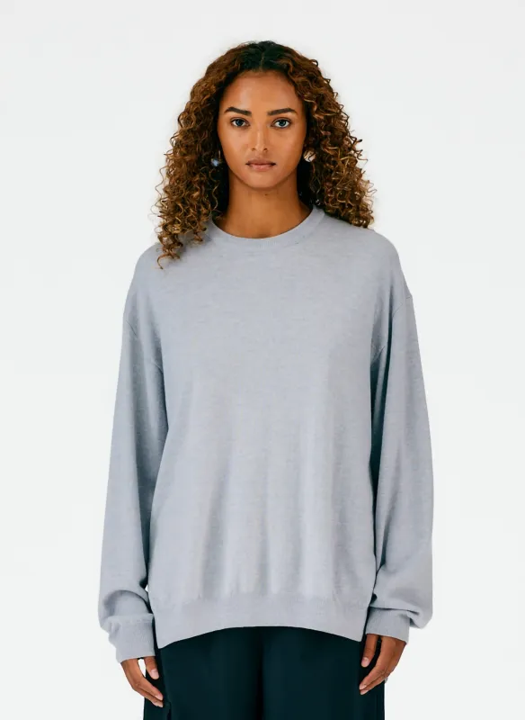 Merino Wool Sweater Combo Pullover made by Tibi