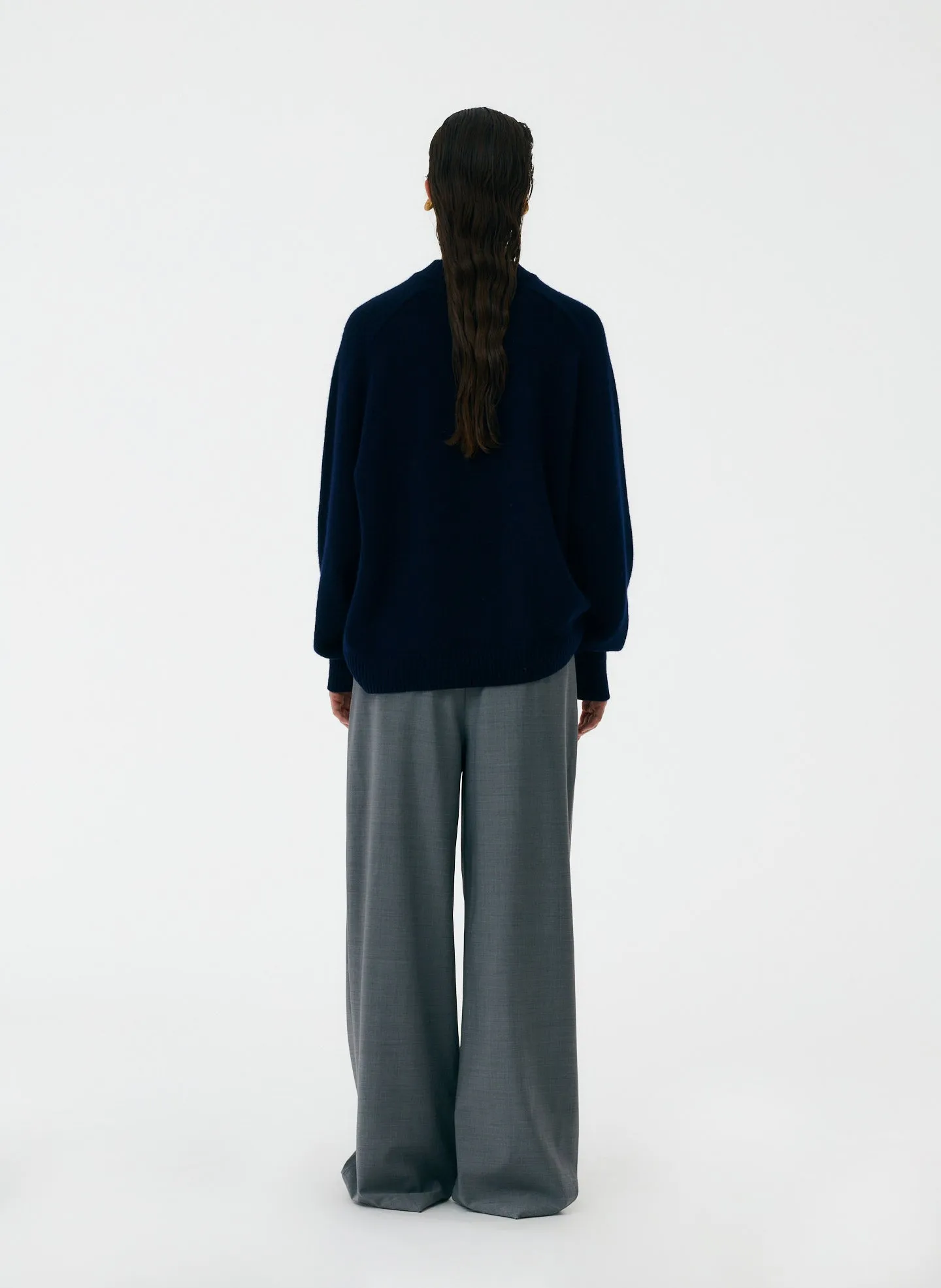 Tropical Wool Stella Pant with Removable Ankle Bands sold by Tibi product image thumbnail 4