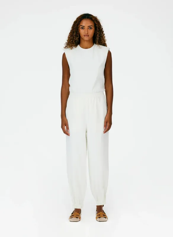 Chalky Drape Plashet Jogger - Long made by Tibi