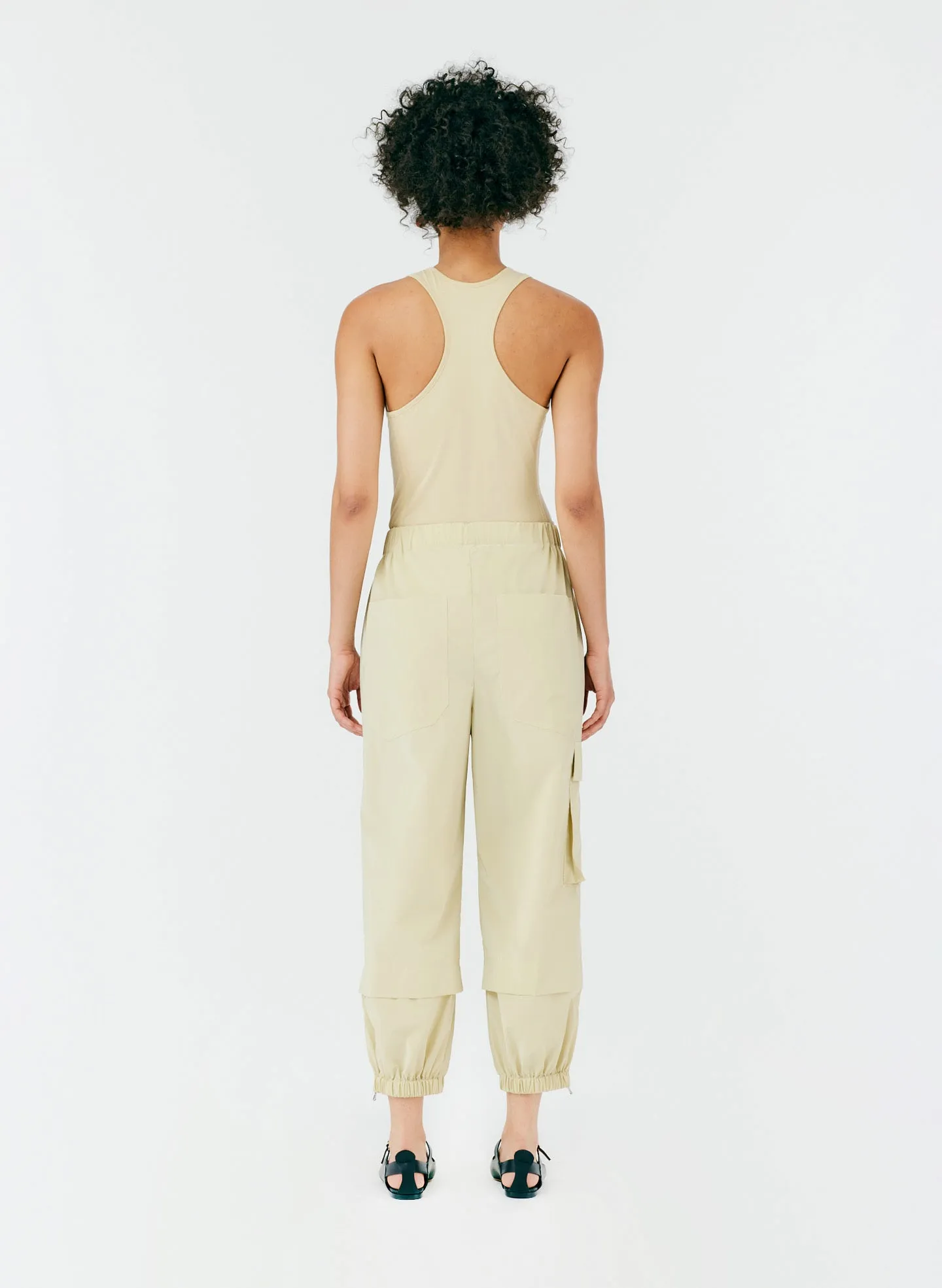 Powder Nylon Pull On Wilt Jogger sold by Tibi product image thumbnail 4