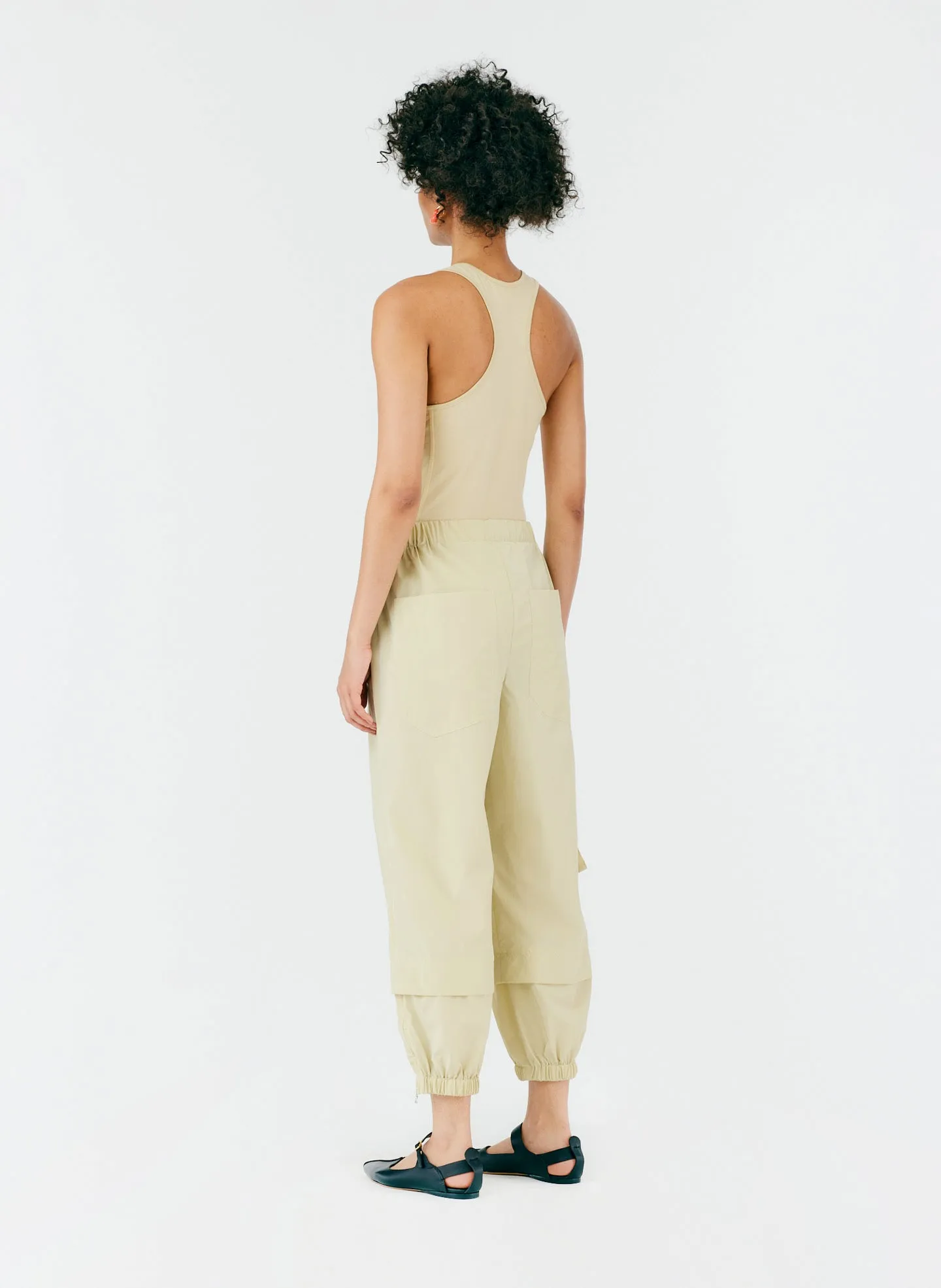 Powder Nylon Pull On Wilt Jogger sold by Tibi product image thumbnail 3