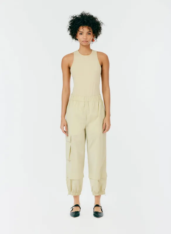 Powder Nylon Pull On Wilt Jogger made by Tibi