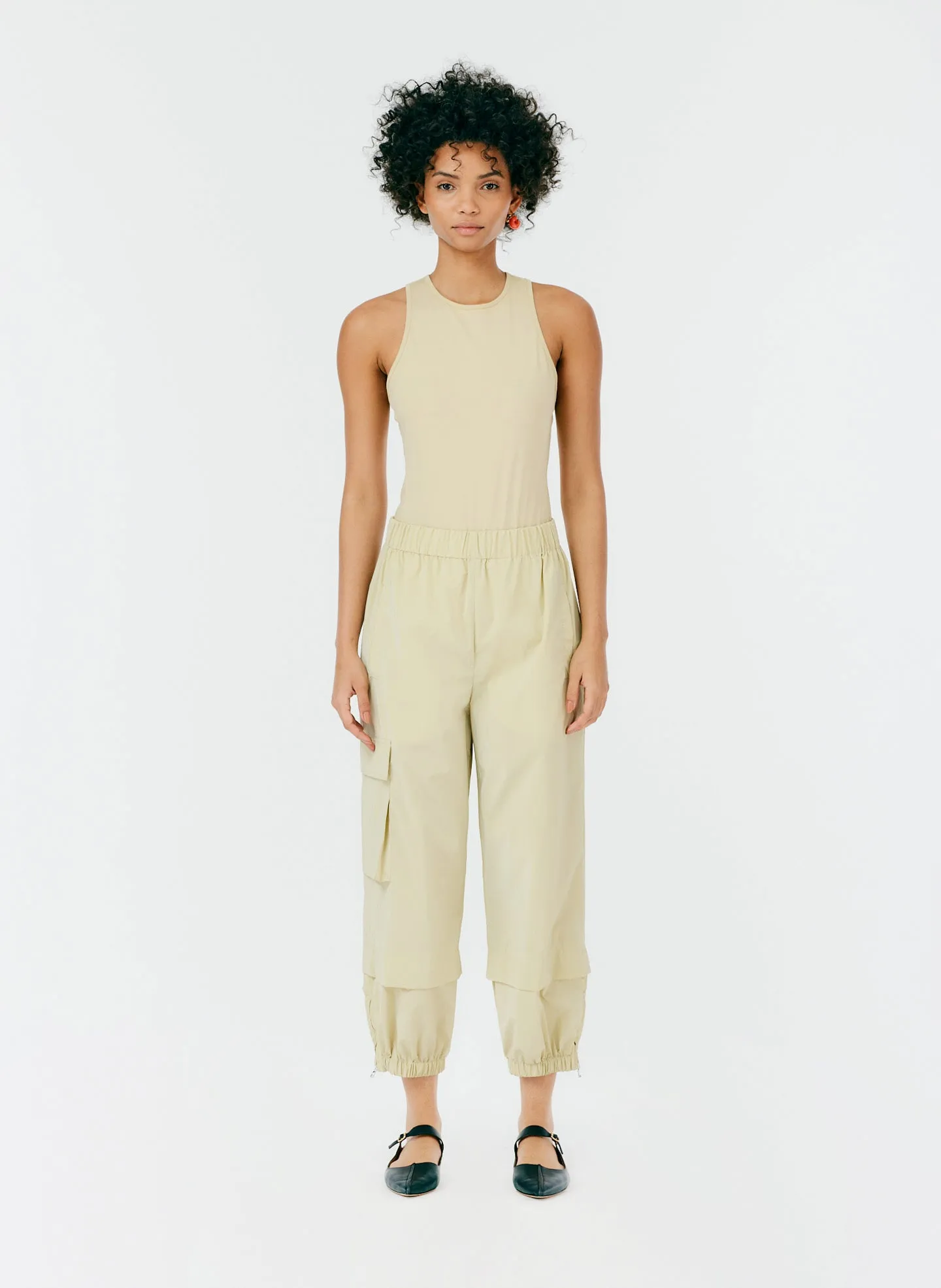 Powder Nylon Pull On Wilt Jogger sold by Tibi