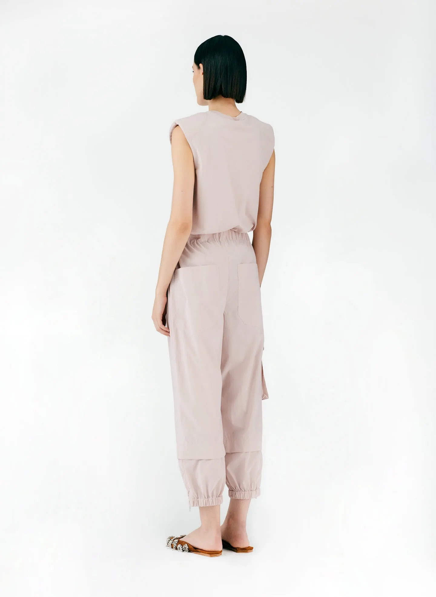 Powder Nylon Pull On Wilt Jogger sold by Tibi product image thumbnail 3