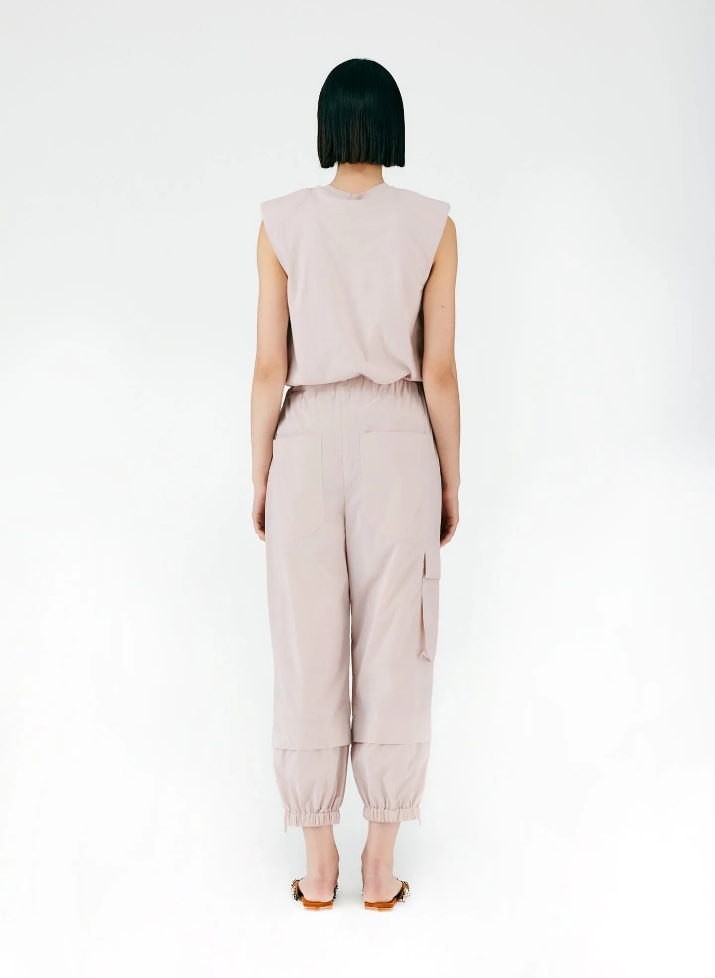 Powder Nylon Pull On Wilt Jogger sold by Tibi product image thumbnail 4