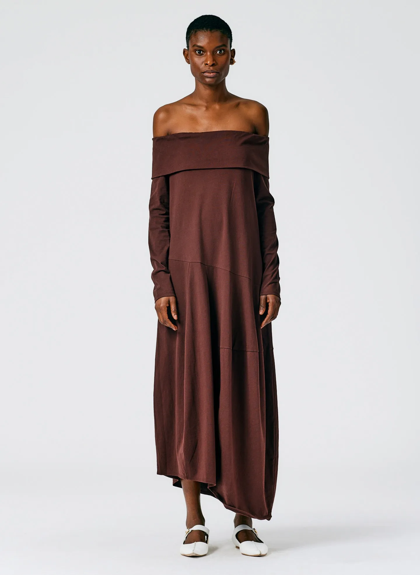 Off The Shoulder T-Shirt Dress sold by Tibi