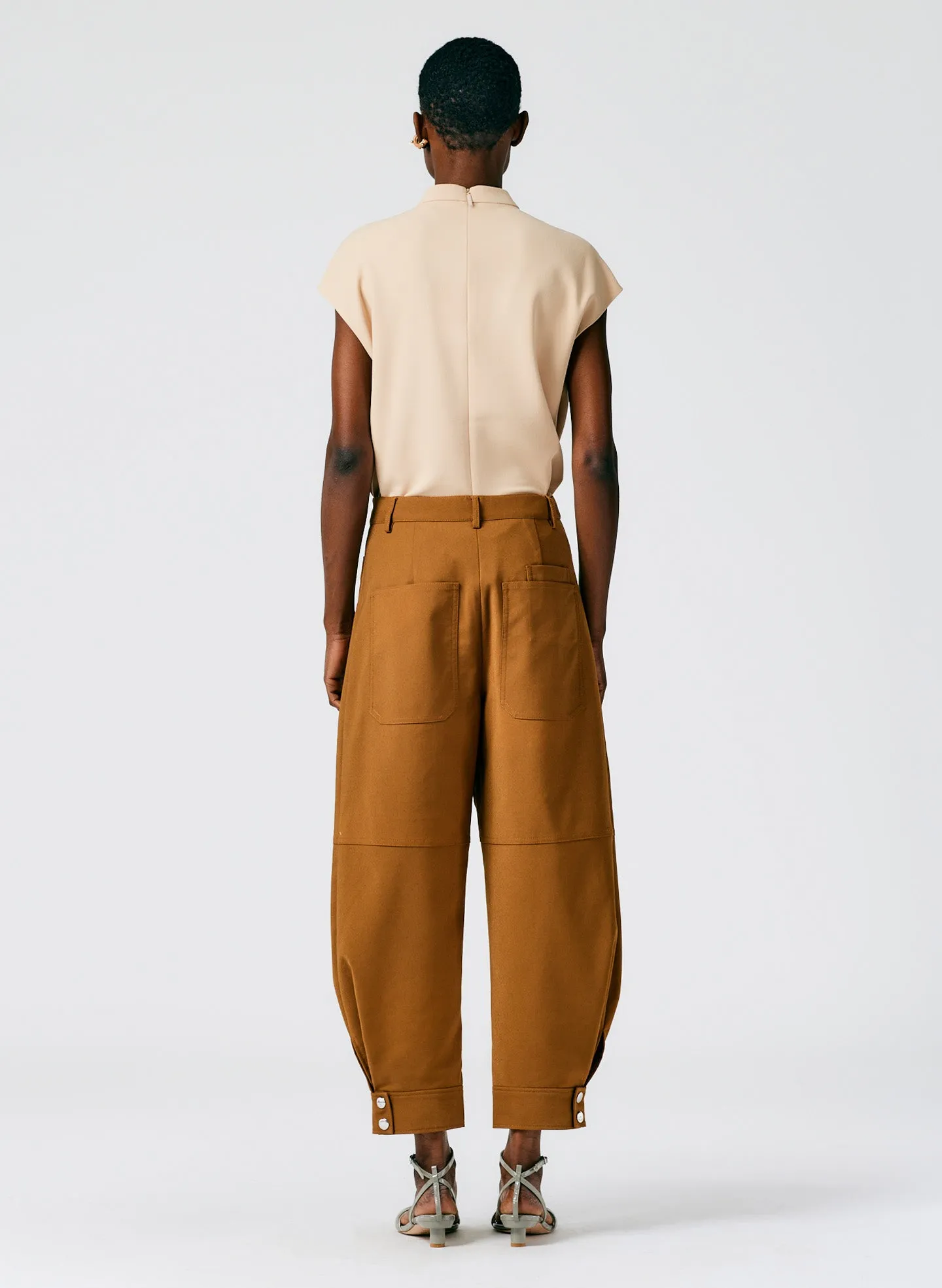 City Stretch Sculpted Pant sold by Tibi product image thumbnail 4