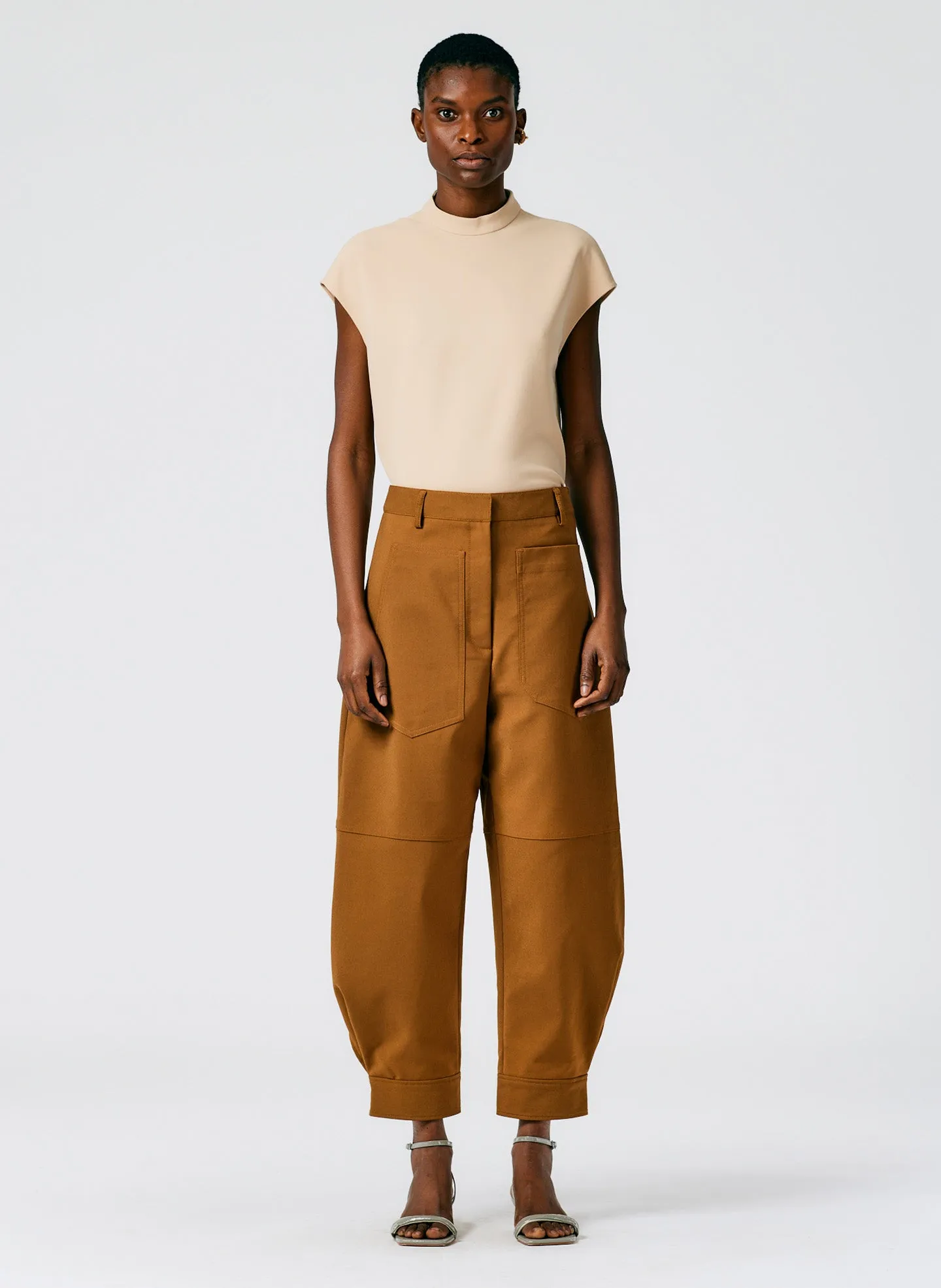 City Stretch Sculpted Pant sold by Tibi product image thumbnail 2