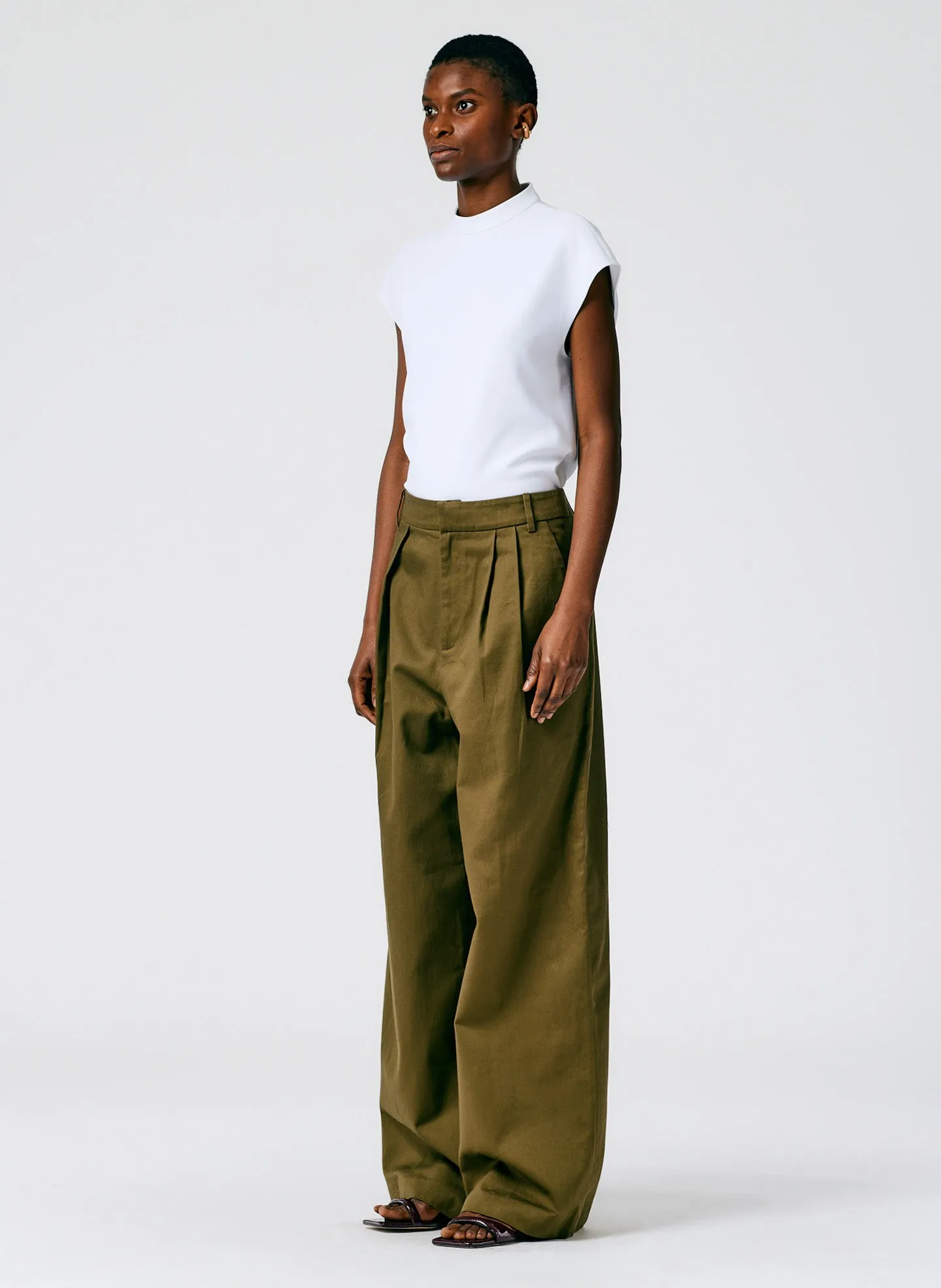 Harrison Chino Stella Pant sold by Tibi product image thumbnail 3