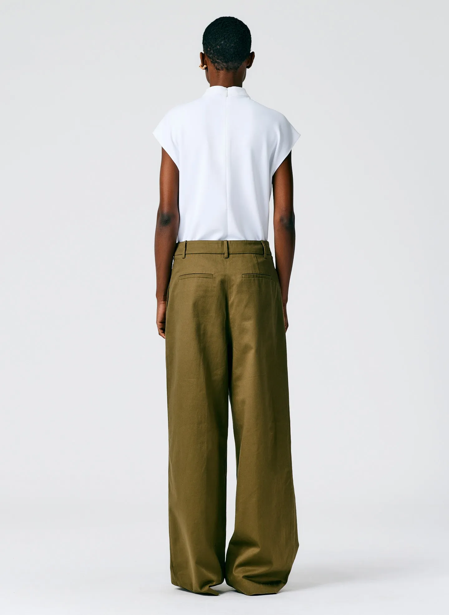 Harrison Chino Stella Pant sold by Tibi product image thumbnail 4