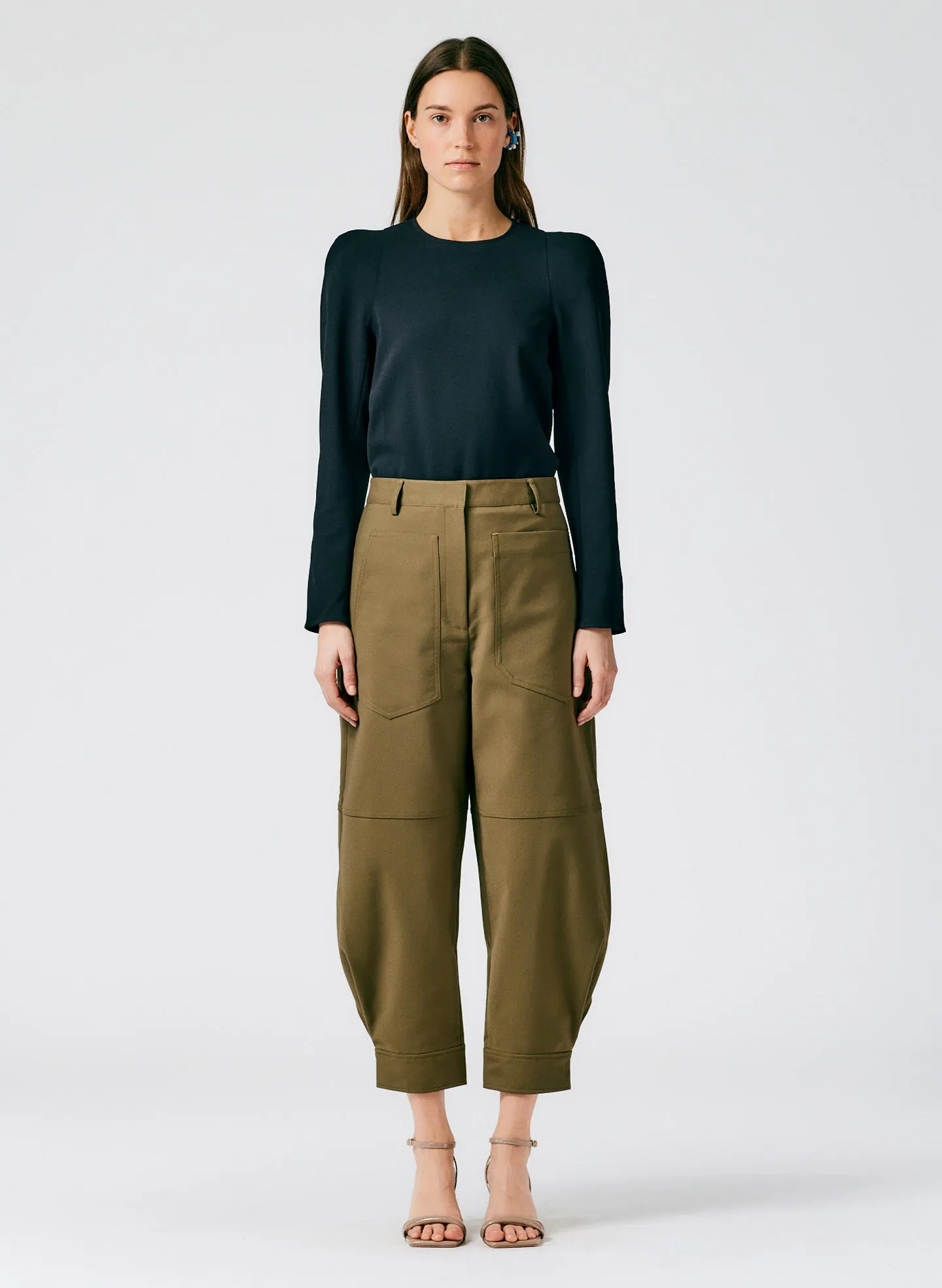 City Stretch Sculpted Pant sold by Tibi product image thumbnail 2