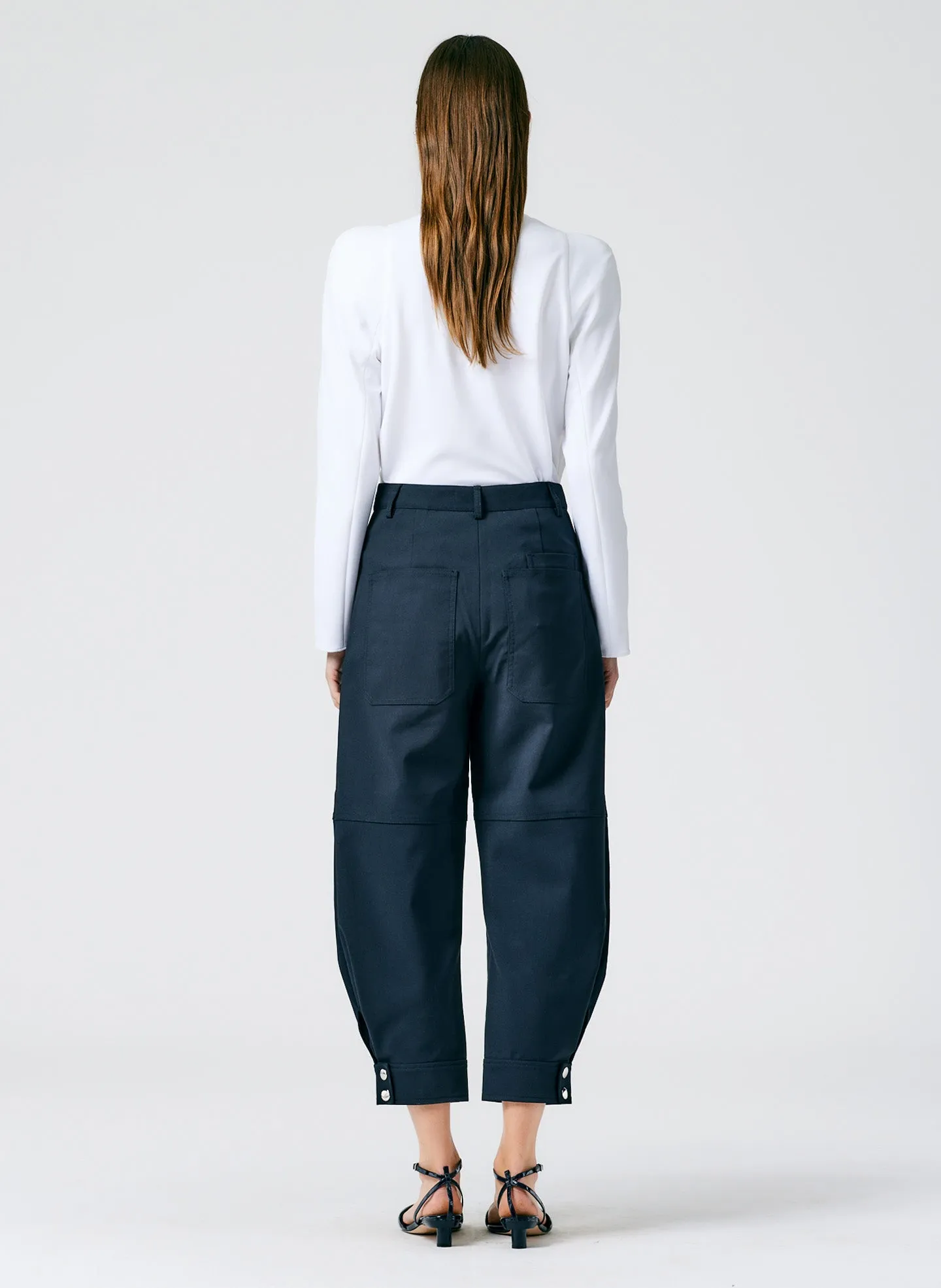City Stretch Sculpted Pant sold by Tibi product image thumbnail 4