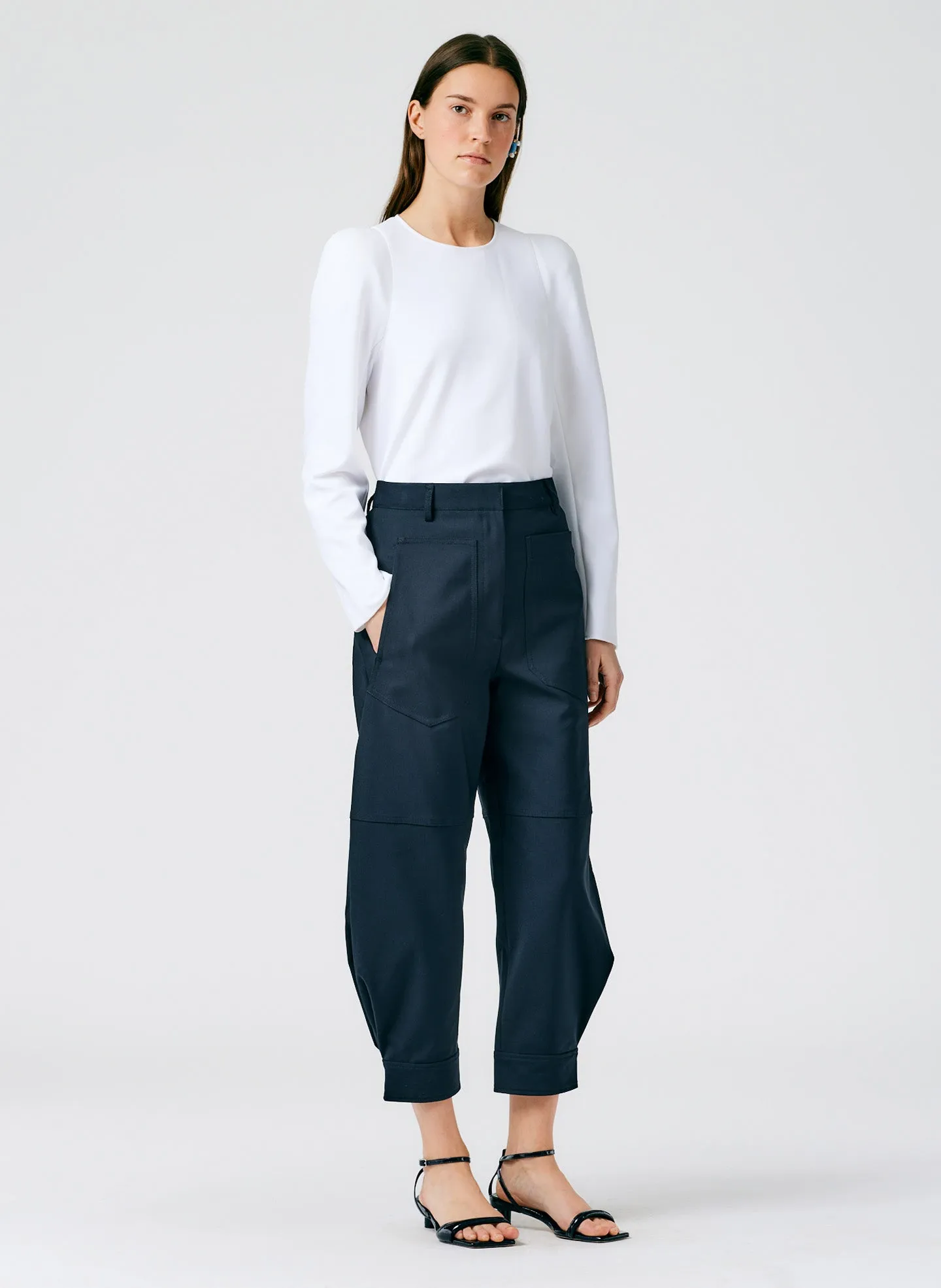 City Stretch Sculpted Pant sold by Tibi product image thumbnail 5