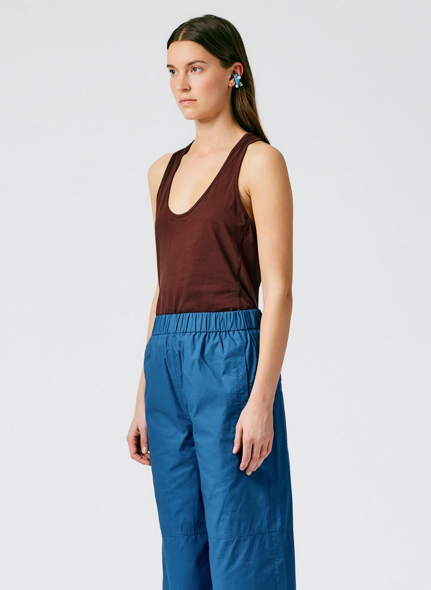 T-Shirt Racerback Bodysuit sold by Tibi product image thumbnail 2