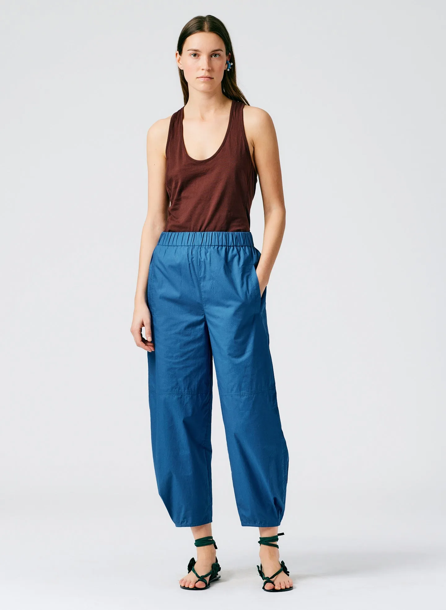 Vintage Cotton Pull On Sculpted Jogger sold by Tibi product image thumbnail 4
