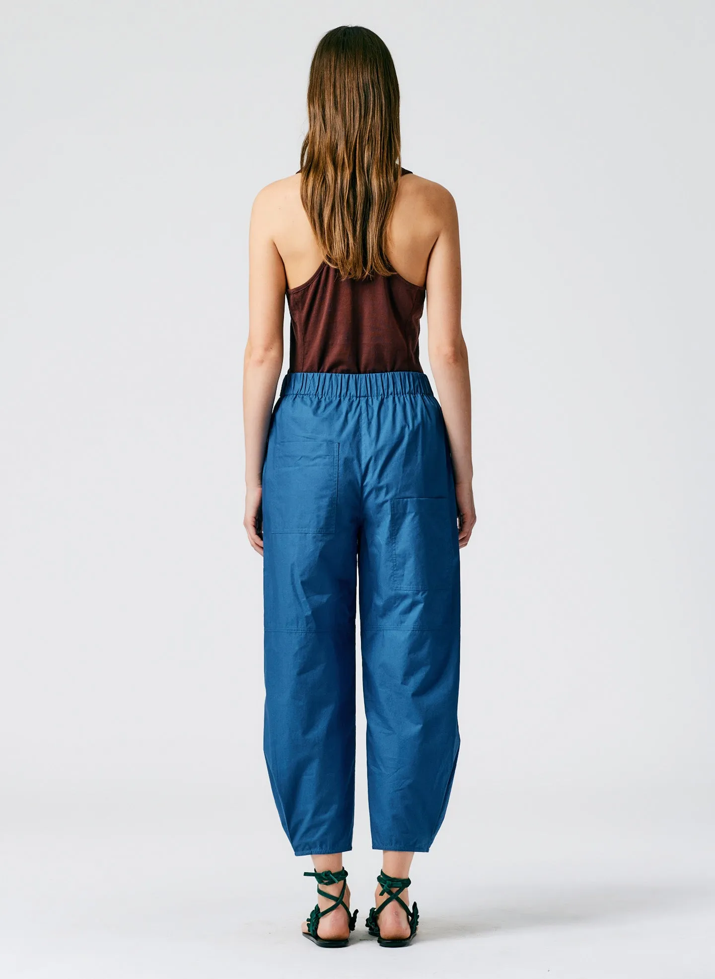 Vintage Cotton Pull On Sculpted Jogger sold by Tibi product image thumbnail 3