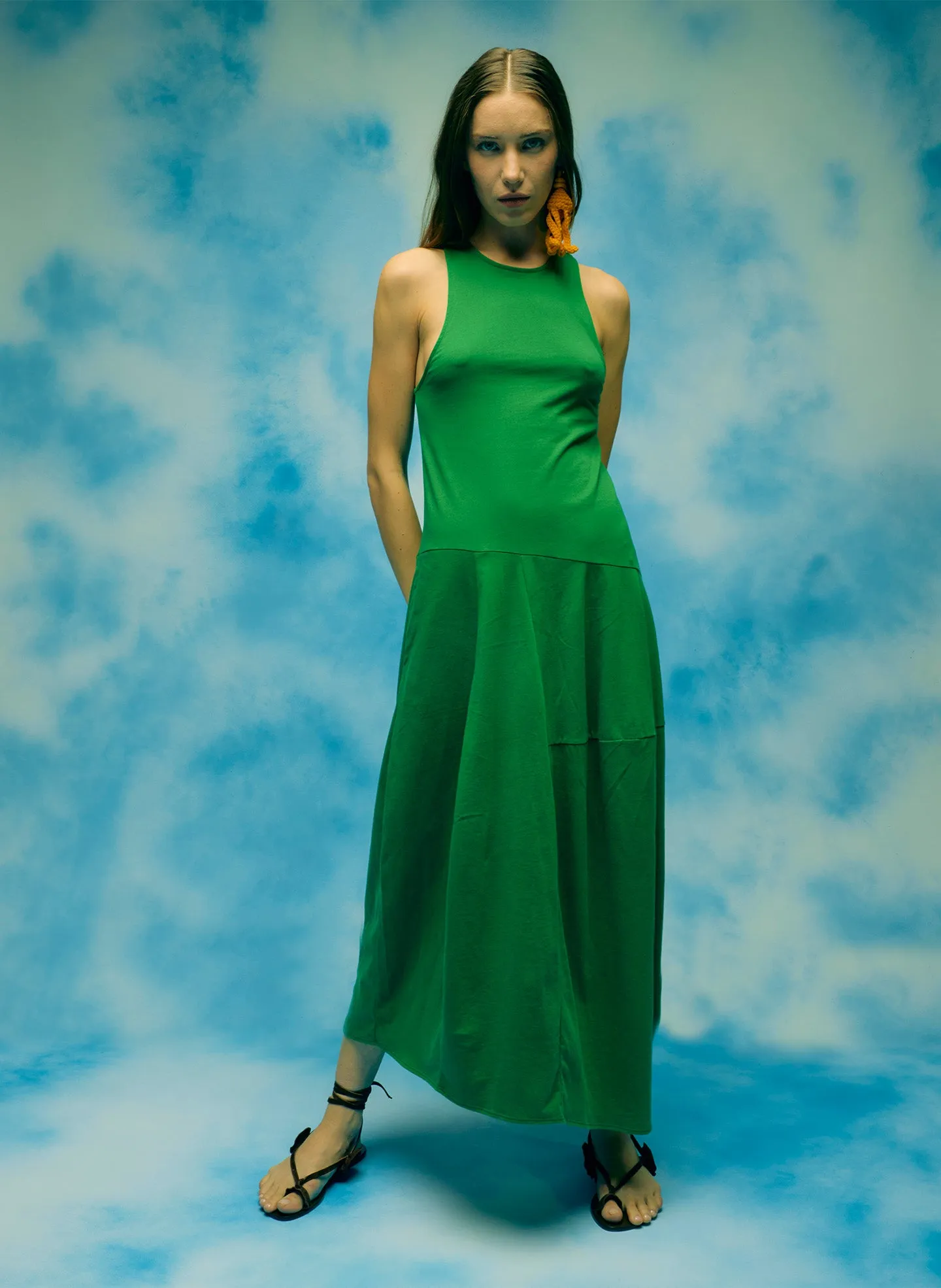 T-Shirt Sleeveless Dress sold by Tibi product image thumbnail 2