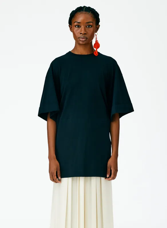 T-Shirting Rolled Sleeve Tunic sold by Tibi