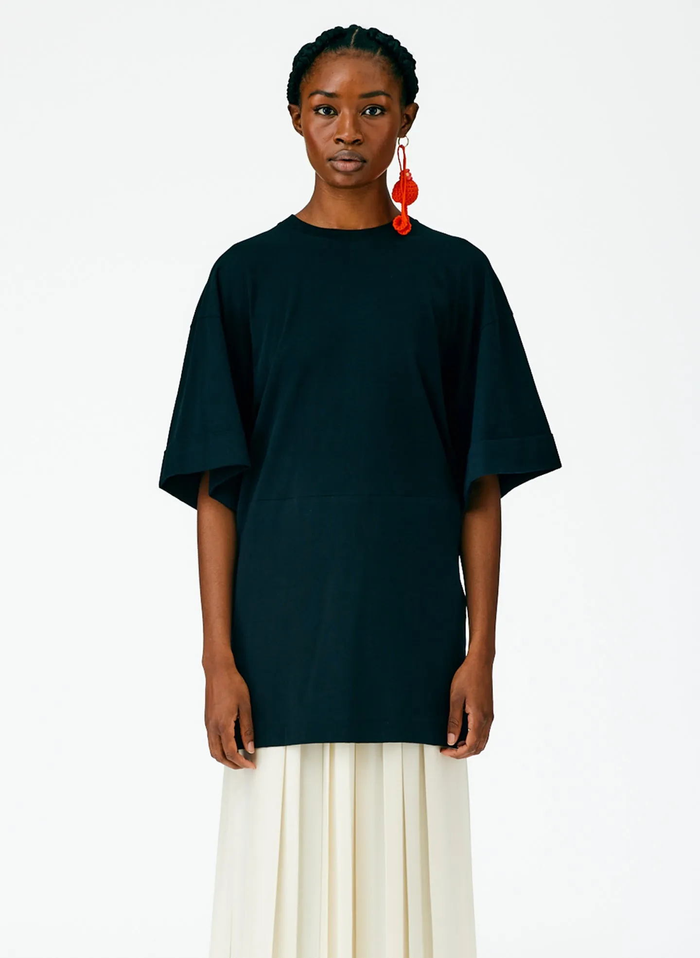 T-Shirting Rolled Sleeve Tunic sold by Tibi