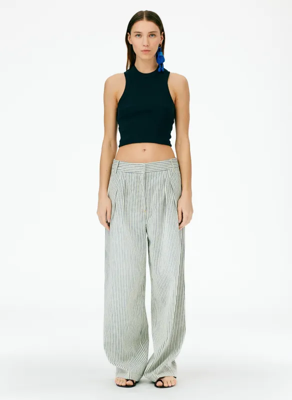 Stone Wash Striped Stella Jean made by Tibi