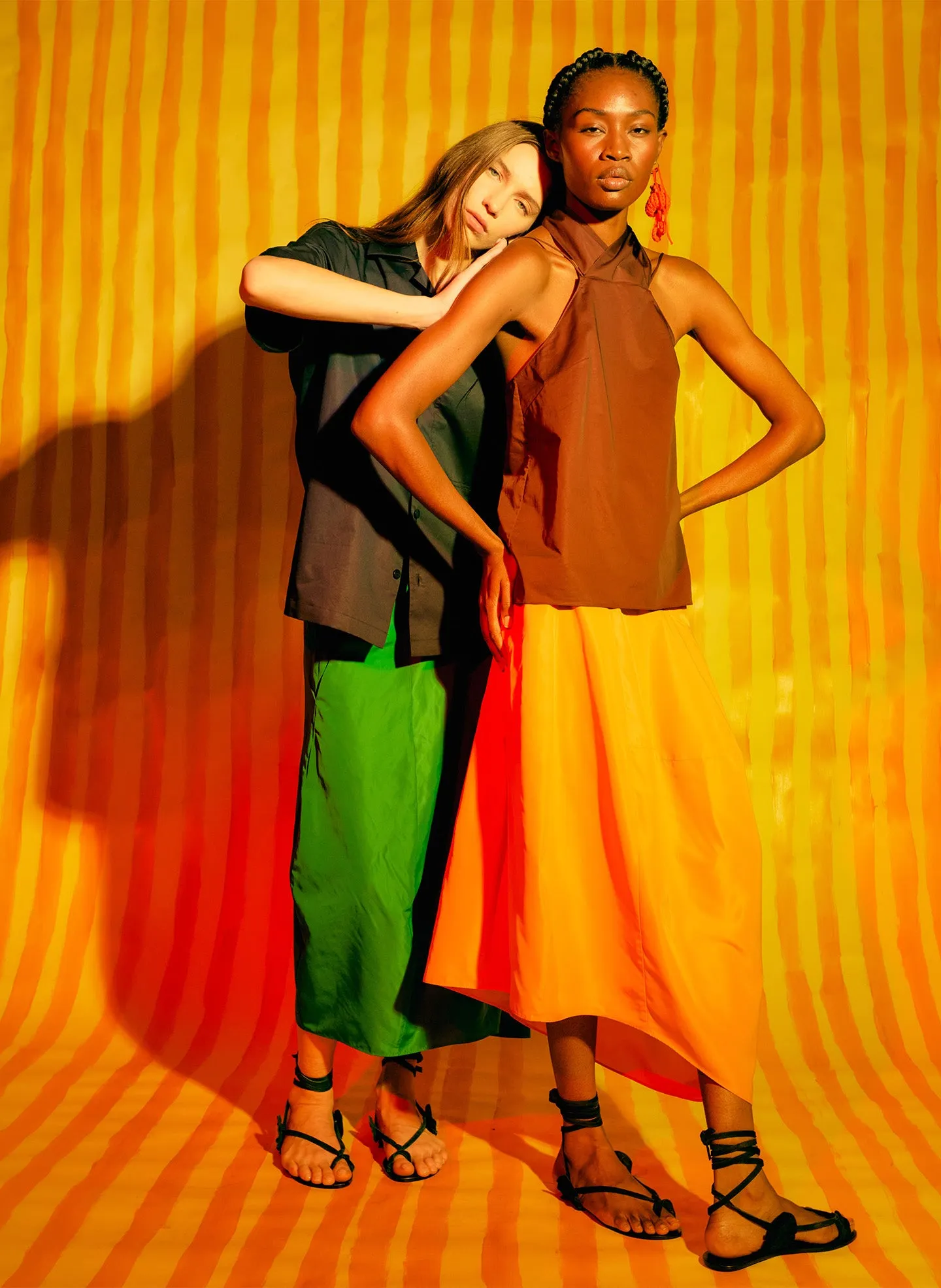 Italian Sporty Nylon Asymmetrical Balloon Skirt - Regular sold by Tibi product image thumbnail 2