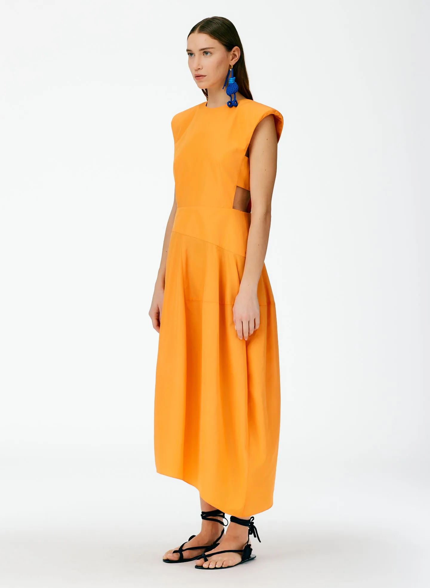 Italian Sporty Nylon Sleeveless Balloon Dress sold by Tibi product image thumbnail 2