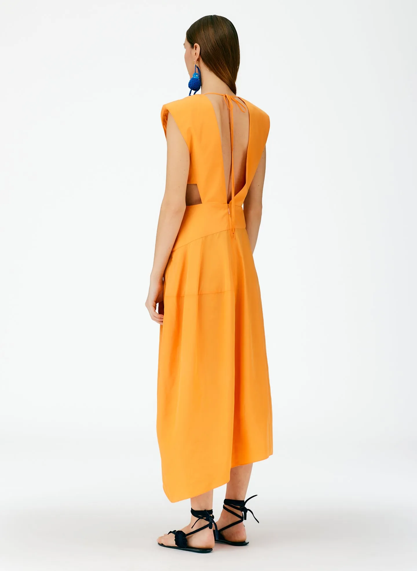 Italian Sporty Nylon Sleeveless Balloon Dress sold by Tibi product image thumbnail 3