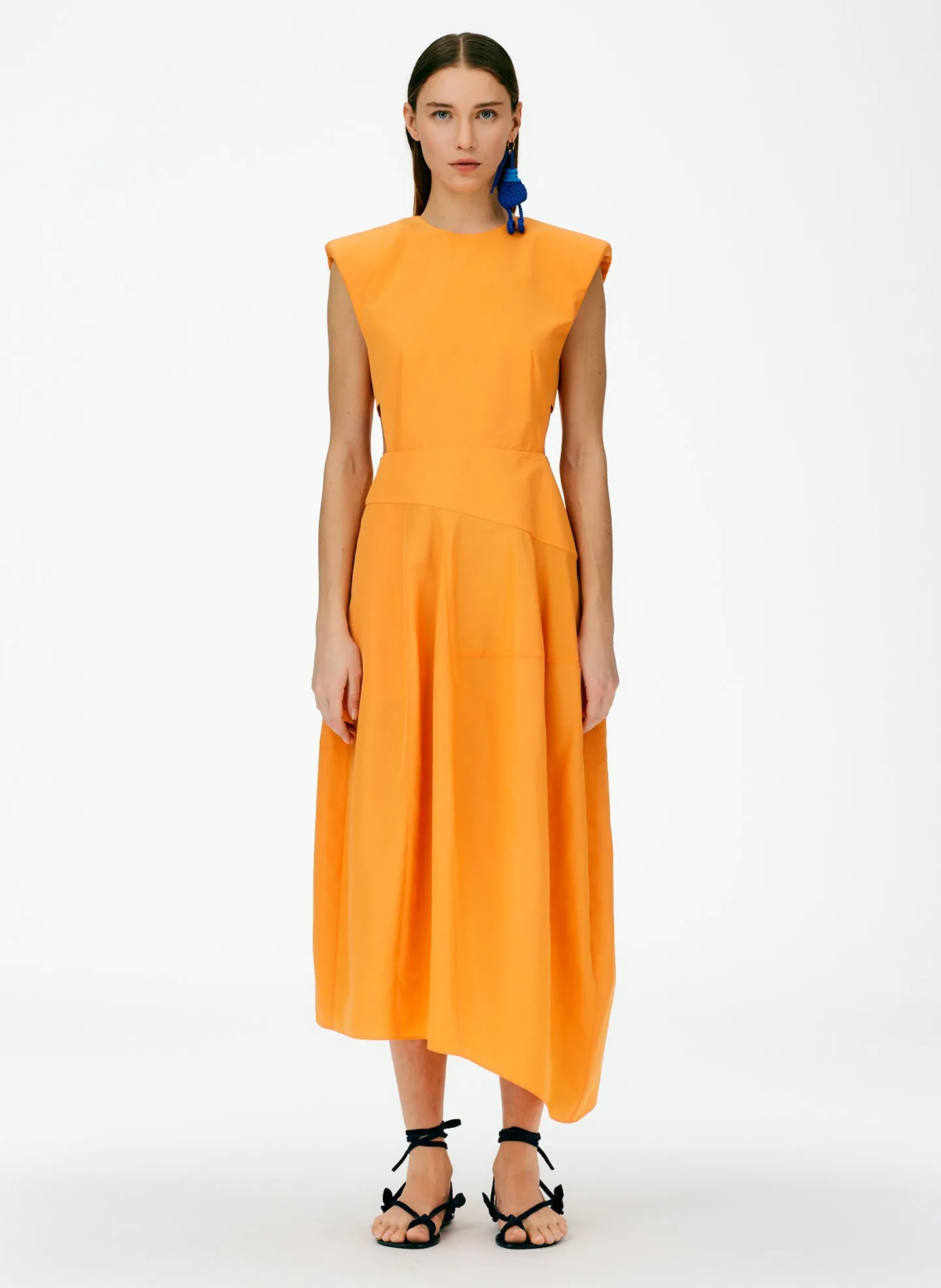 Italian Sporty Nylon Sleeveless Balloon Dress sold by Tibi