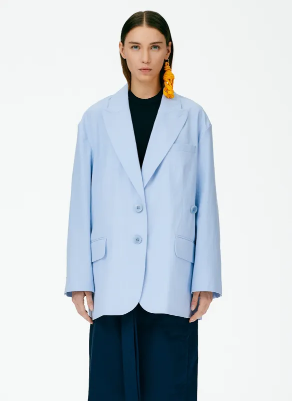 Handspun Cotton Liam Blazer sold by Tibi