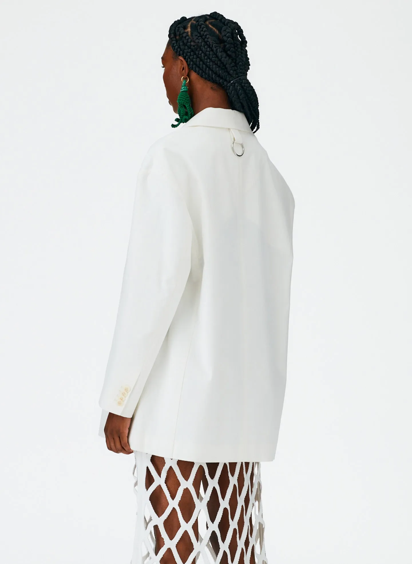 Handspun Cotton Liam Blazer sold by Tibi product image thumbnail 4