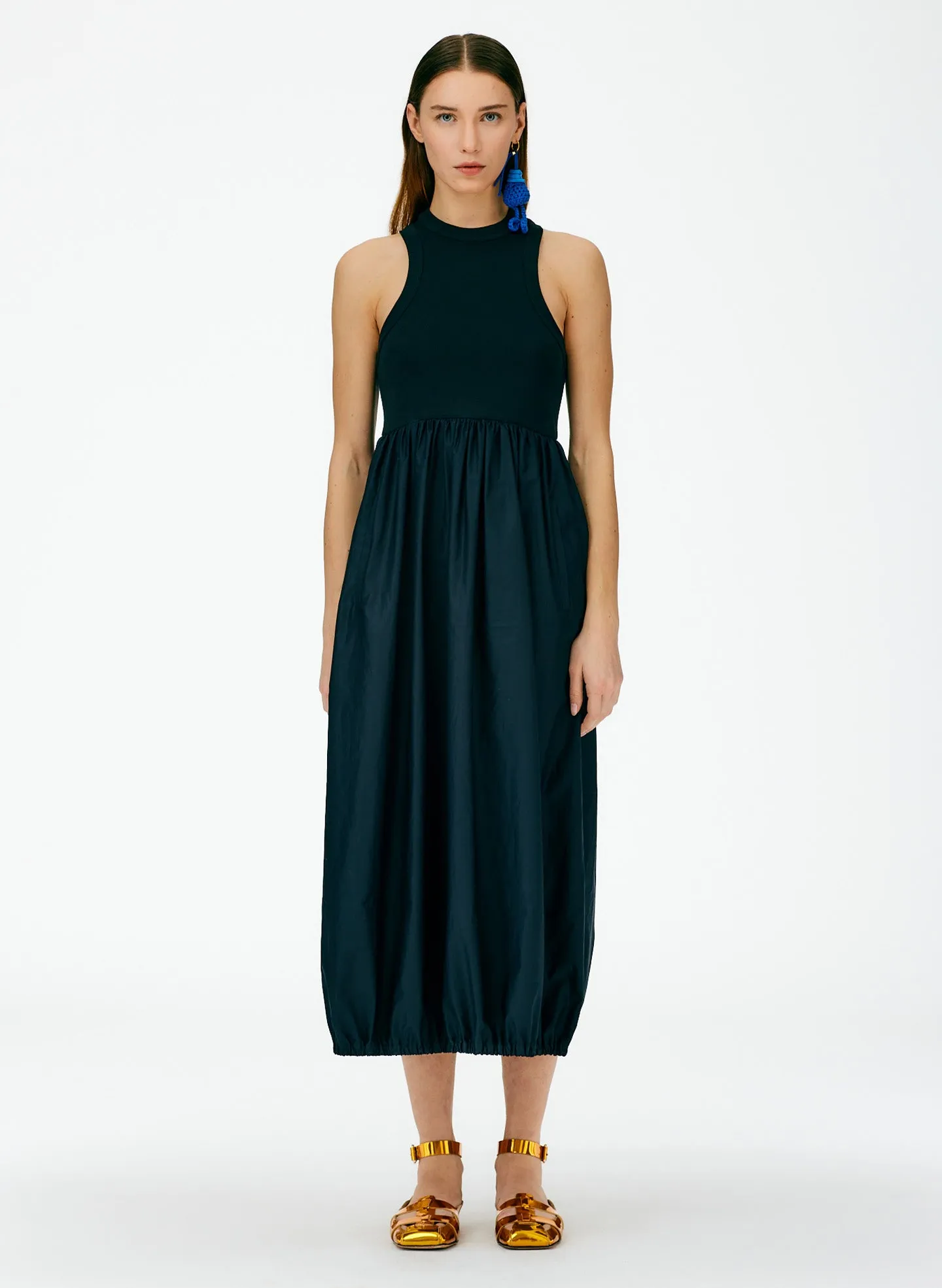 Ribbed Tank Balloon Dress sold by Tibi