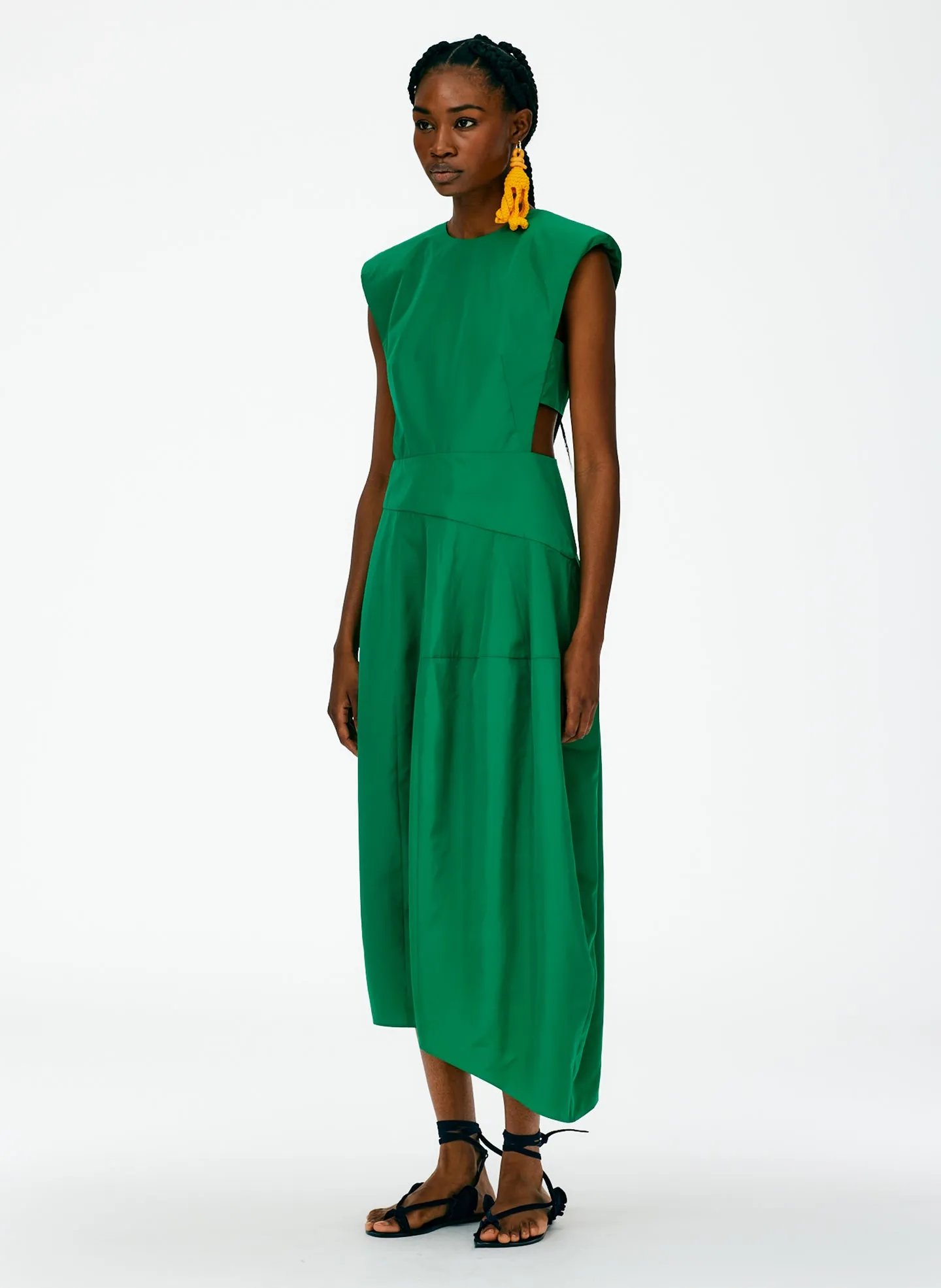 Italian Sporty Nylon Sleeveless Balloon Dress sold by Tibi product image thumbnail 2