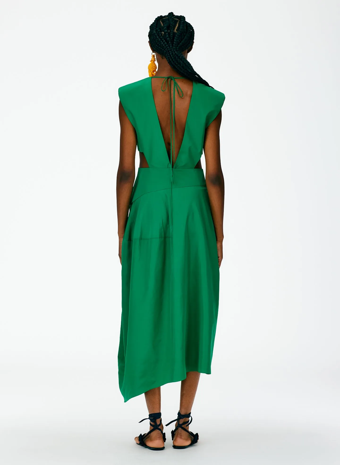 Italian Sporty Nylon Sleeveless Balloon Dress sold by Tibi product image thumbnail 4