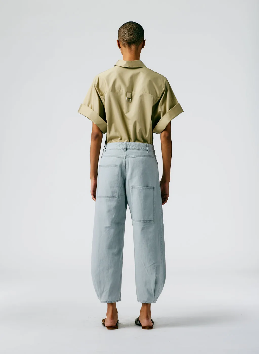 Grey Denim Brancusi Jean - Regular sold by Tibi product image thumbnail 3