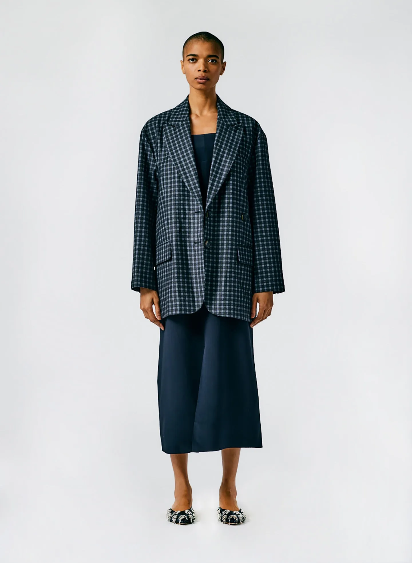 Feather Weight Cashmere Liam Blazer sold by Tibi