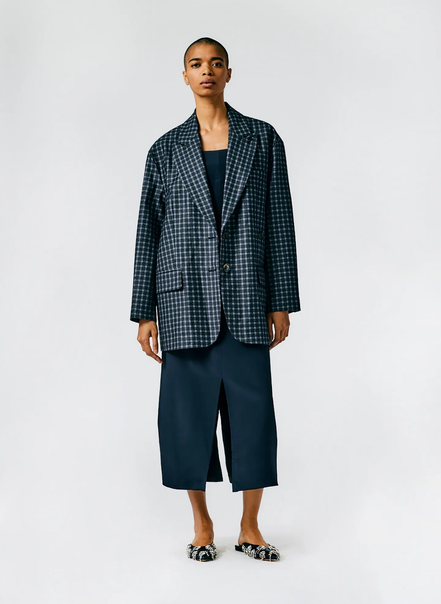 Feather Weight Cashmere Liam Blazer sold by Tibi product image thumbnail 4