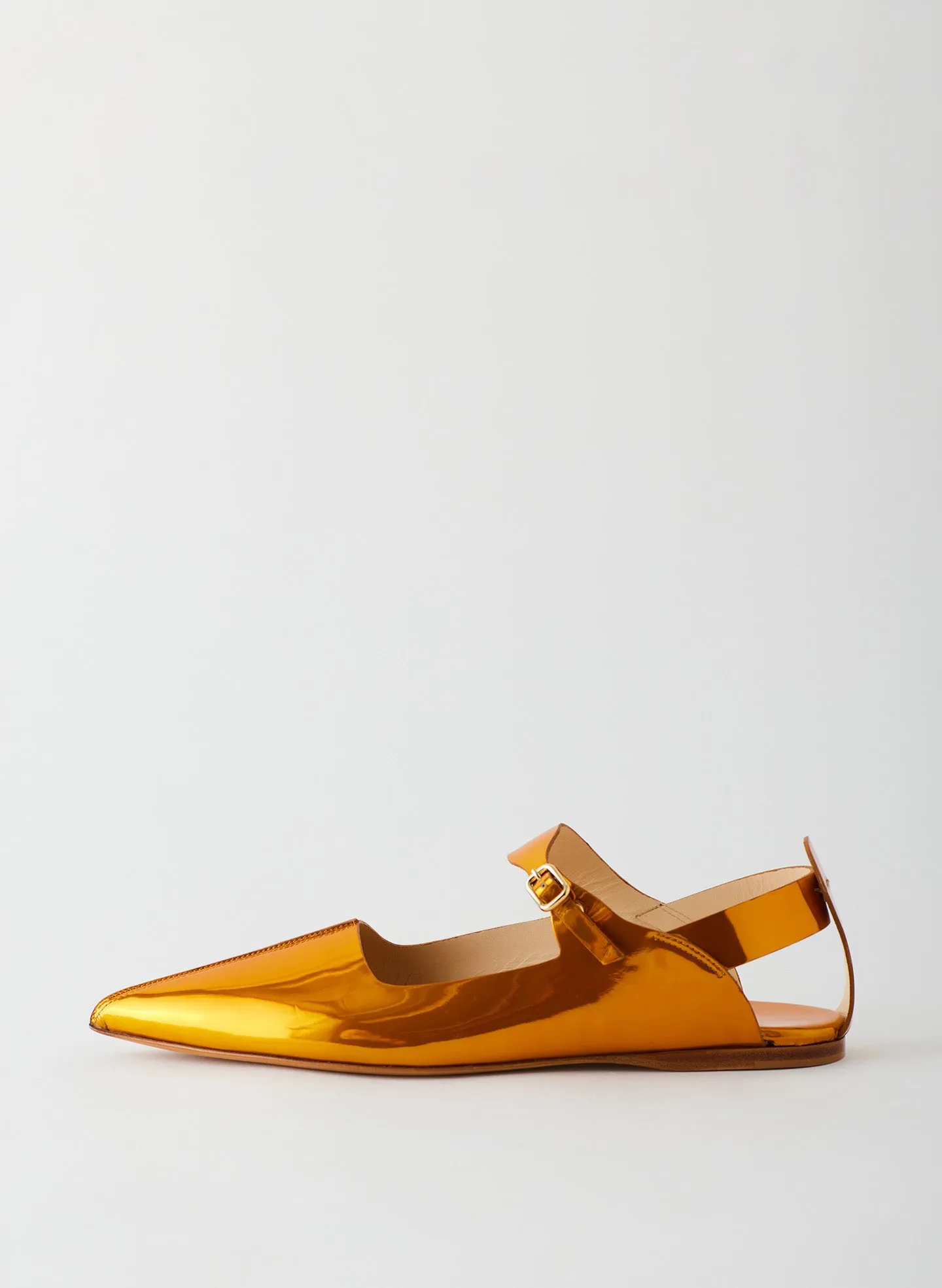 Rudolph Metallic Flat sold by Tibi