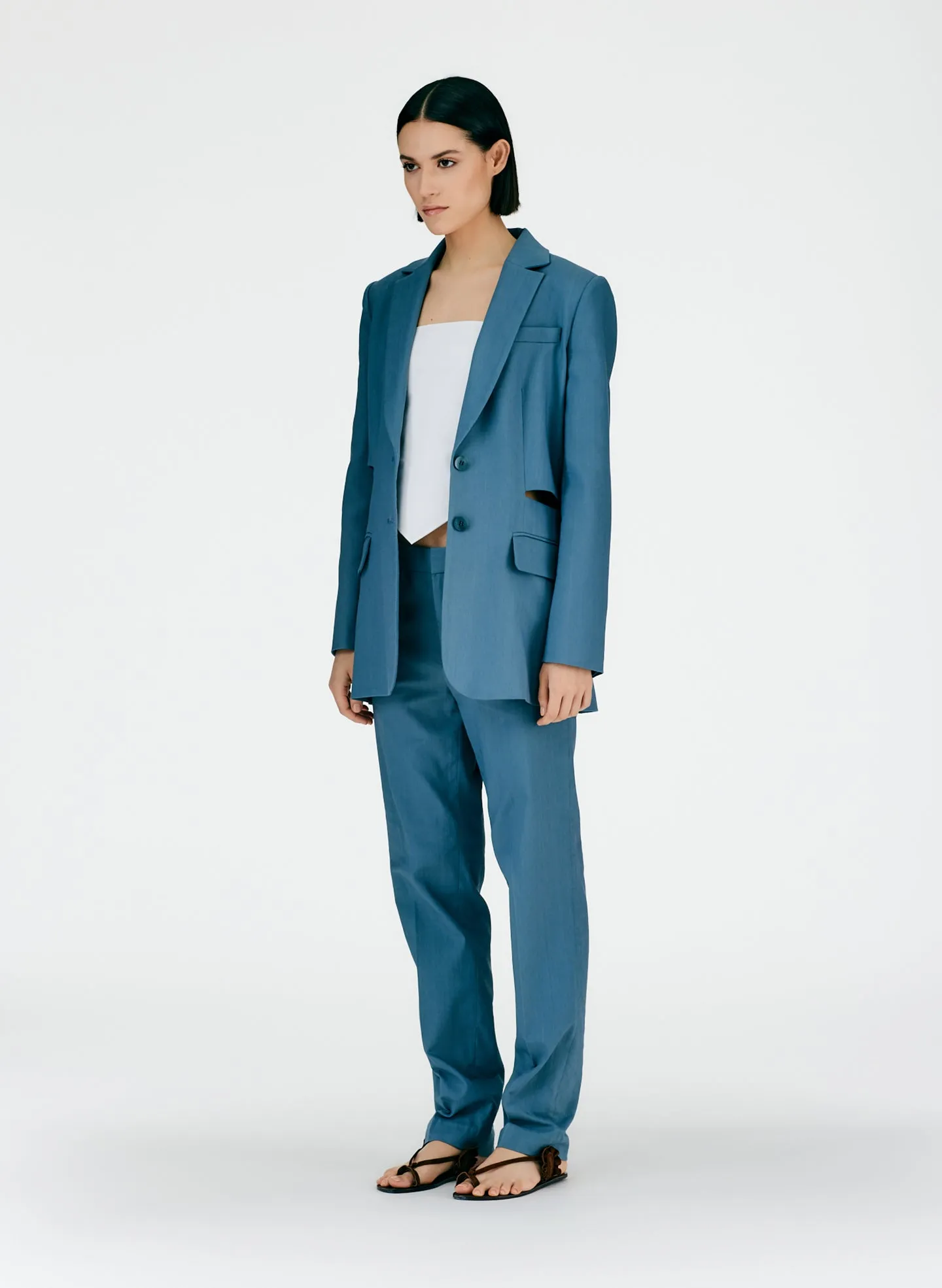 Fluid Suiting Elfie Trouser sold by Tibi product image thumbnail 2