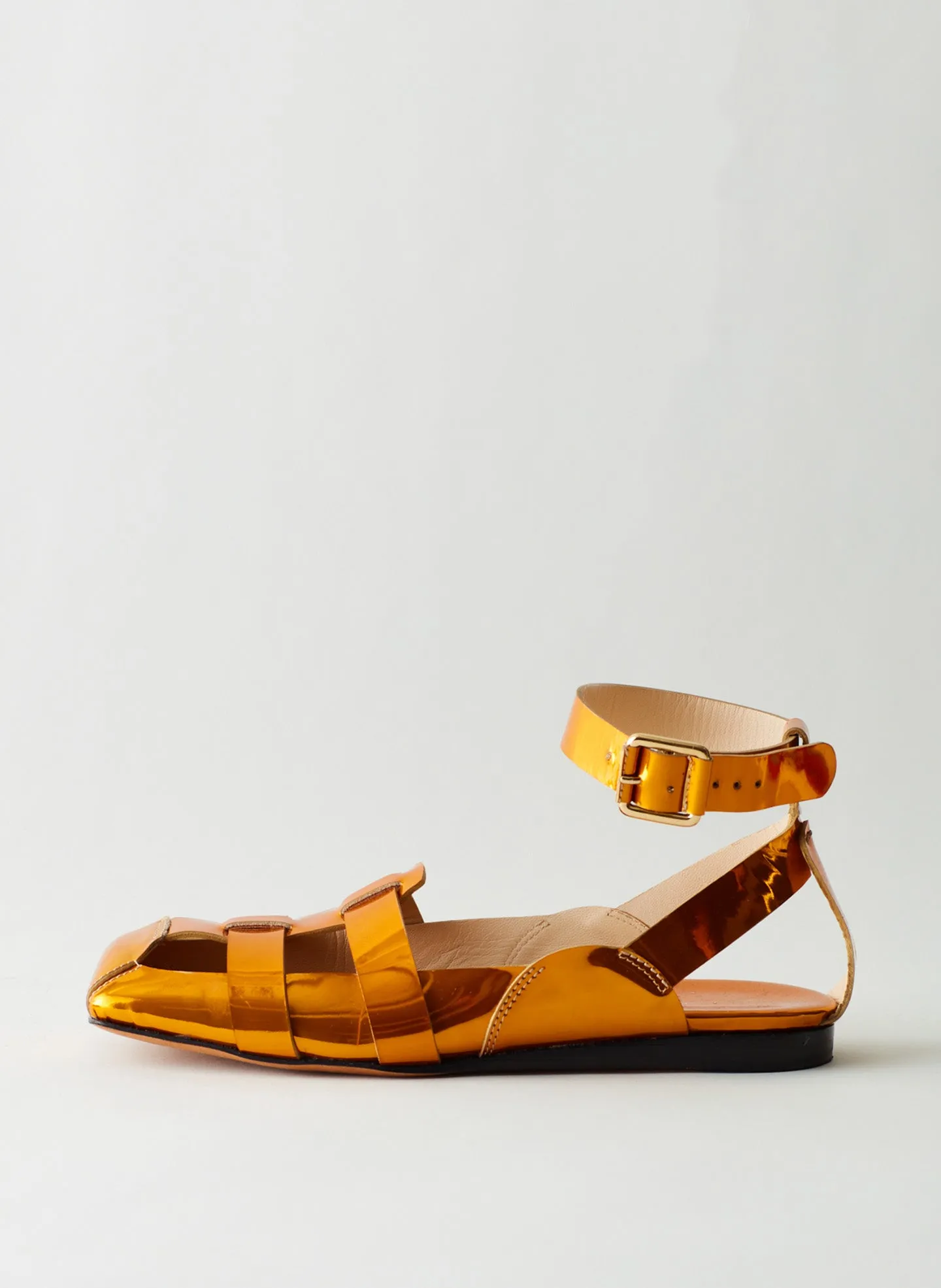 Pablo Metallic Sandal sold by Tibi