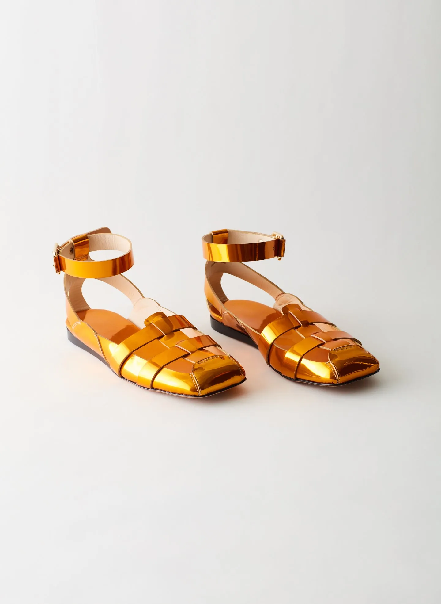 Pablo Metallic Sandal sold by Tibi product image thumbnail 3